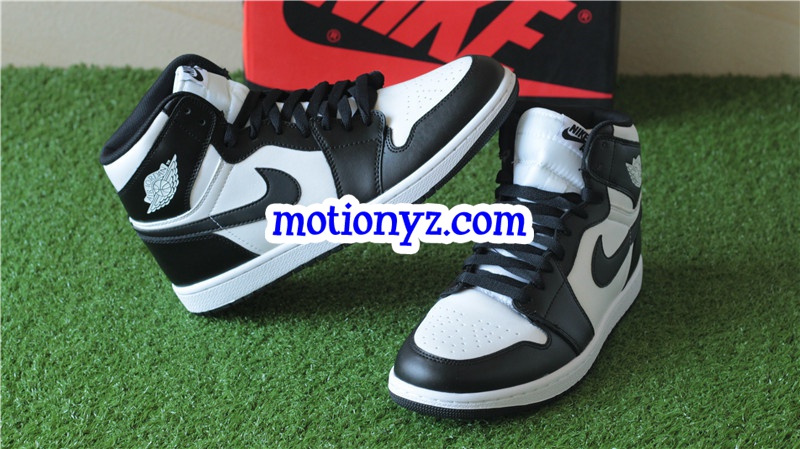 Authentic Air Jordan I OG High Black White